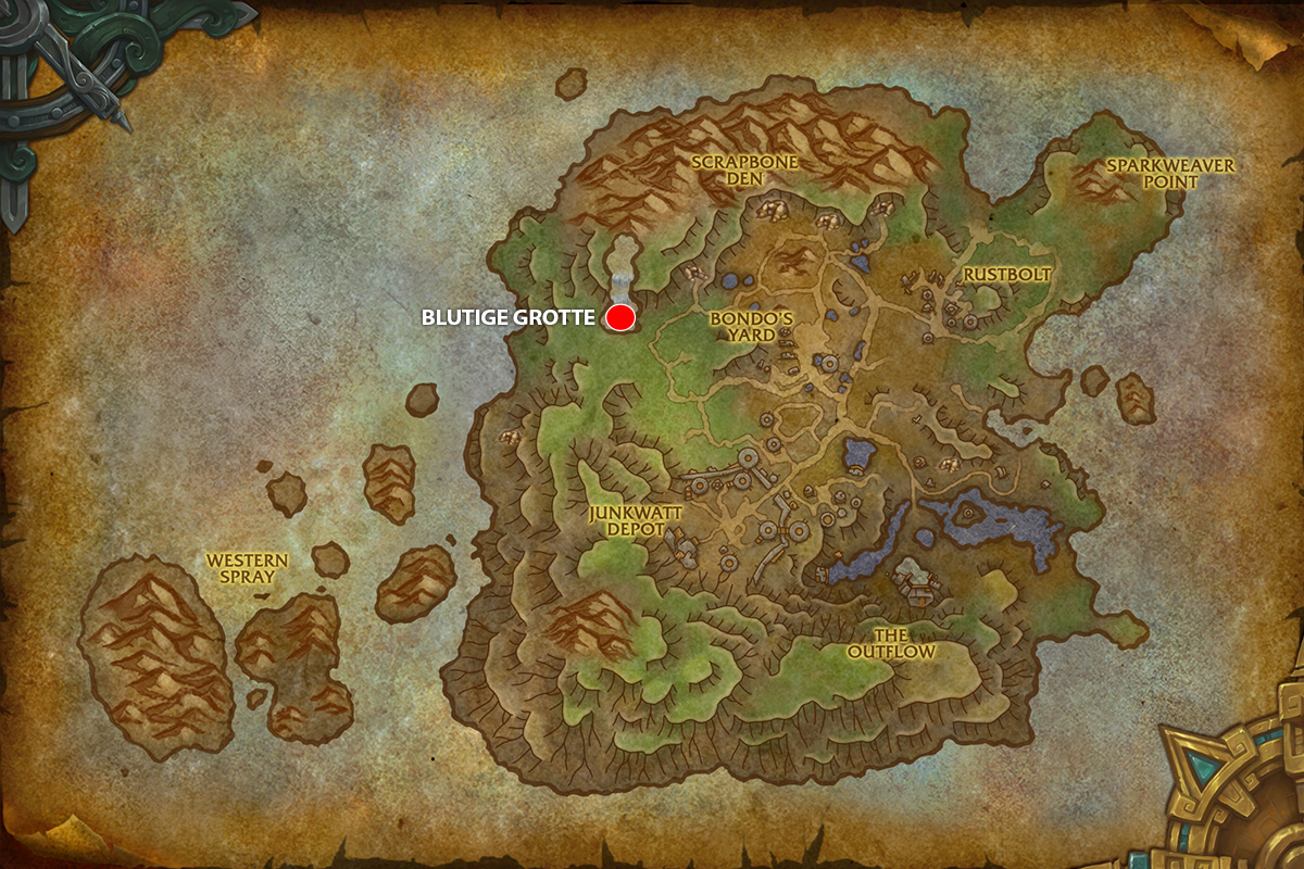 Map - Die blutige Grotte 