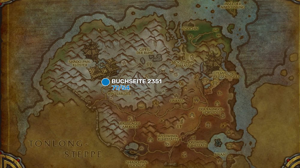 Position der Buchseite 2351